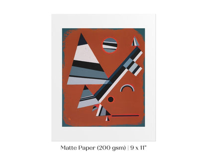 Gris | Kandinsky | P235 - Single Art Prints - Piccolo Fiore Prints