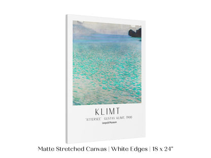 Gustav Klimt Attersee Exhibition Print | P3 - Single Art Prints - Piccolo Fiore Prints
