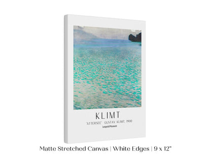 Gustav Klimt Attersee Exhibition Print | P3 - Single Art Prints - Piccolo Fiore Prints
