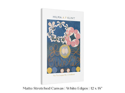 Hilma af Klint The Ten Largest | No. 1, Childhood | P575 - Single Art Prints - Piccolo Fiore Prints