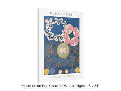 Hilma af Klint The Ten Largest | No. 1, Childhood | P575 - Single Art Prints - Piccolo Fiore Prints