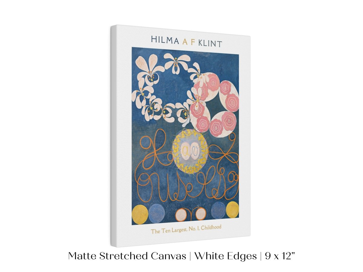 Hilma af Klint The Ten Largest | No. 1, Childhood | P575 - Single Art Prints - Piccolo Fiore Prints