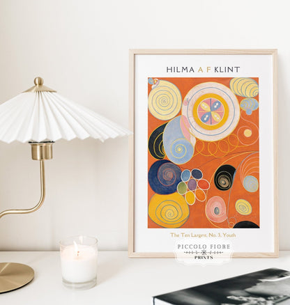 Hilma af Klint The Ten Largest | No. 3, Youth | P577 - Single Art Prints - Piccolo Fiore Prints