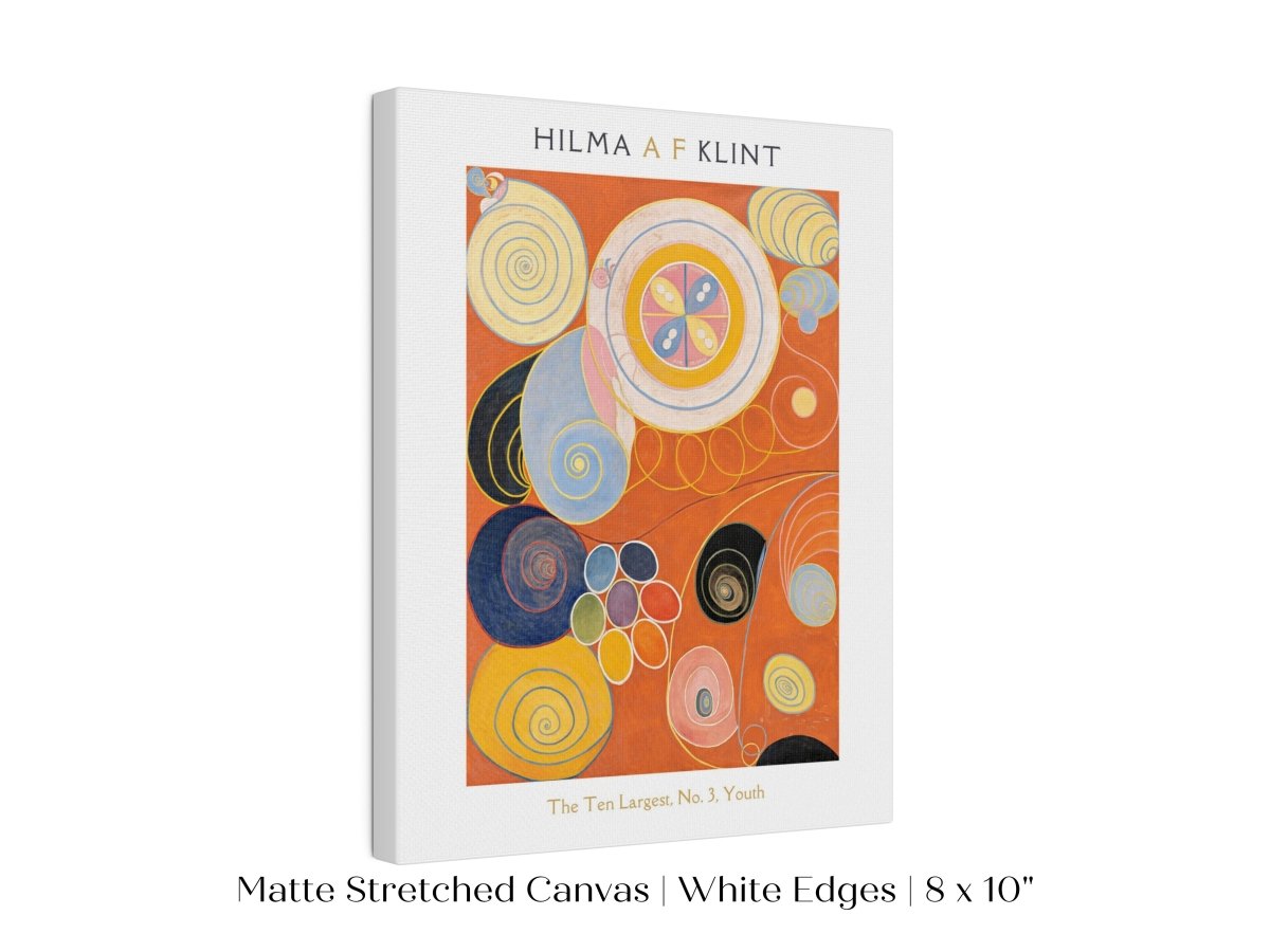 Hilma af Klint The Ten Largest | No. 3, Youth | P577 - Single Art Prints - Piccolo Fiore Prints