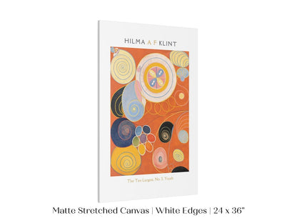Hilma af Klint The Ten Largest | No. 3, Youth | P577 - Single Art Prints - Piccolo Fiore Prints