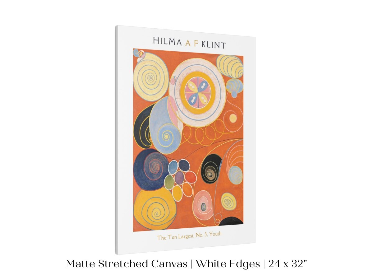 Hilma af Klint The Ten Largest | No. 3, Youth | P577 - Single Art Prints - Piccolo Fiore Prints