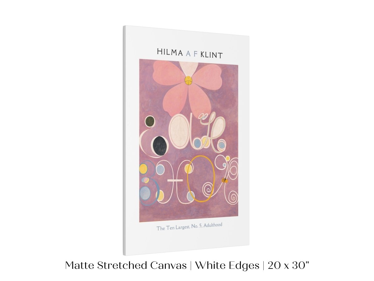 Hilma af Klint The Ten Largest | No. 5, Adulthood | P579 - Single Art Prints - Piccolo Fiore Prints
