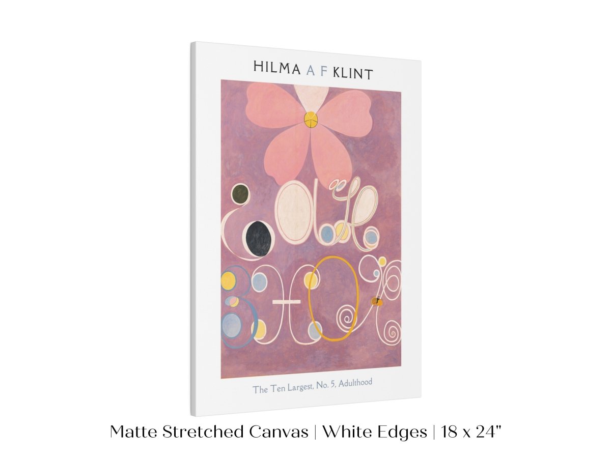 Hilma af Klint The Ten Largest | No. 5, Adulthood | P579 - Single Art Prints - Piccolo Fiore Prints