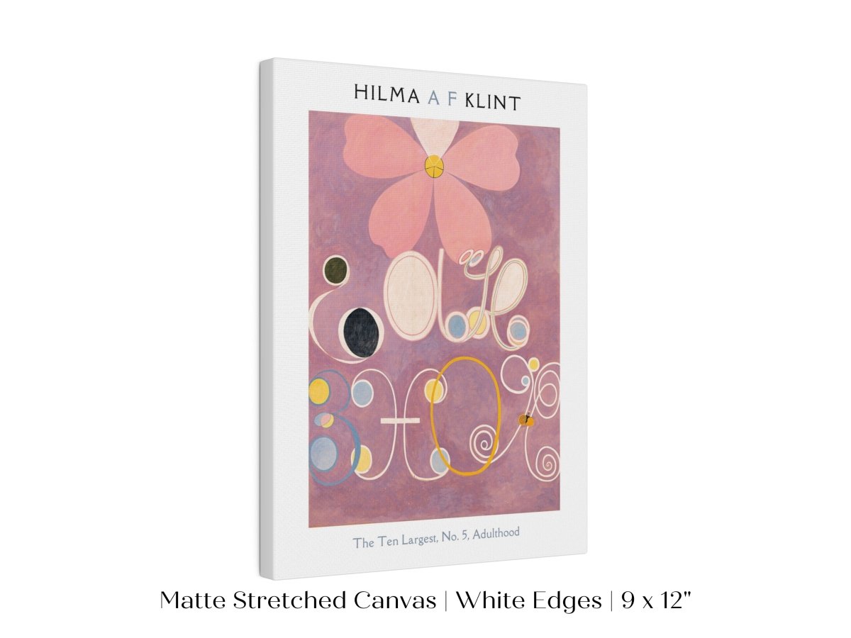 Hilma af Klint The Ten Largest | No. 5, Adulthood | P579 - Single Art Prints - Piccolo Fiore Prints