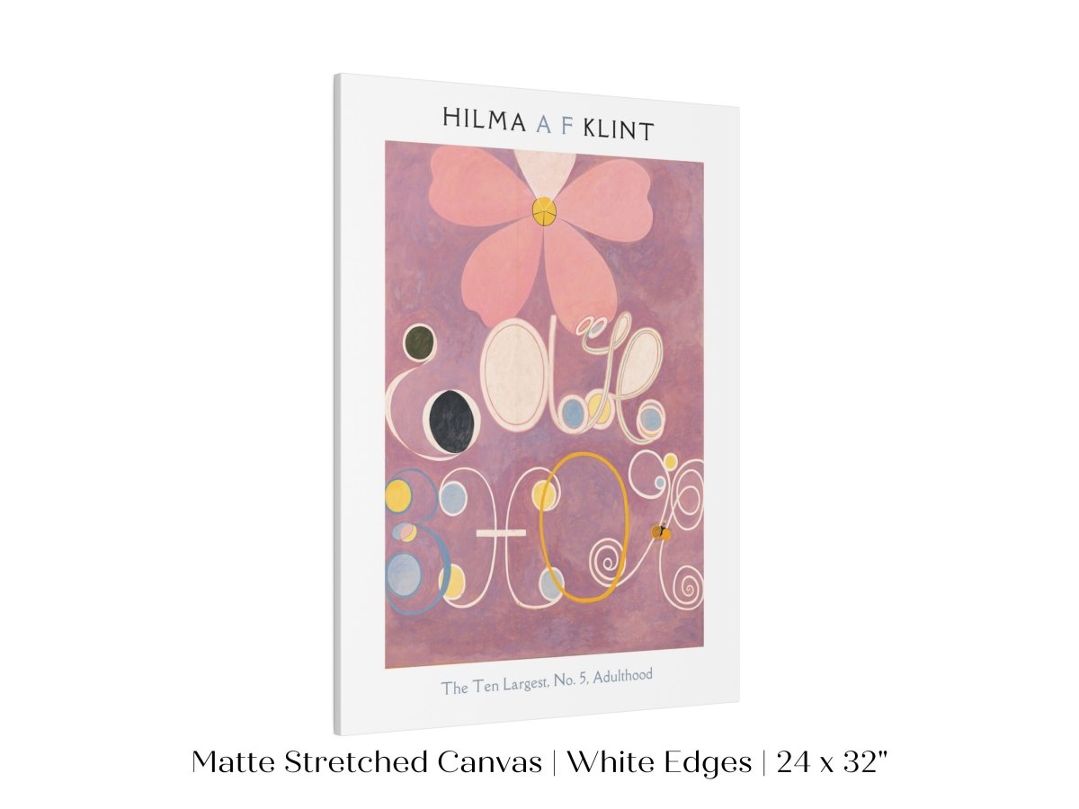 Hilma af Klint The Ten Largest | No. 5, Adulthood | P579 - Single Art Prints - Piccolo Fiore Prints