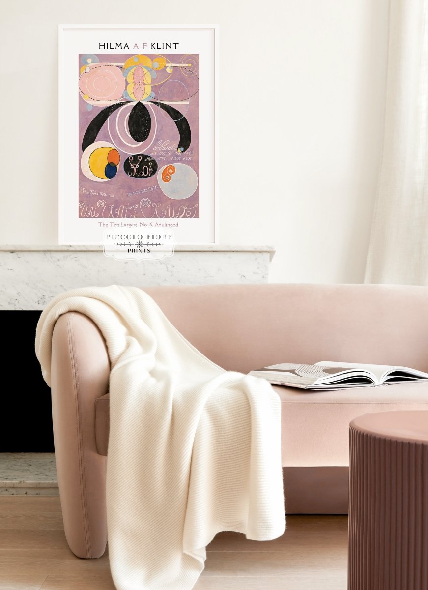 Hilma af Klint The Ten Largest | No. 6, Adulthood | P580 - Single Art Prints - Piccolo Fiore Prints