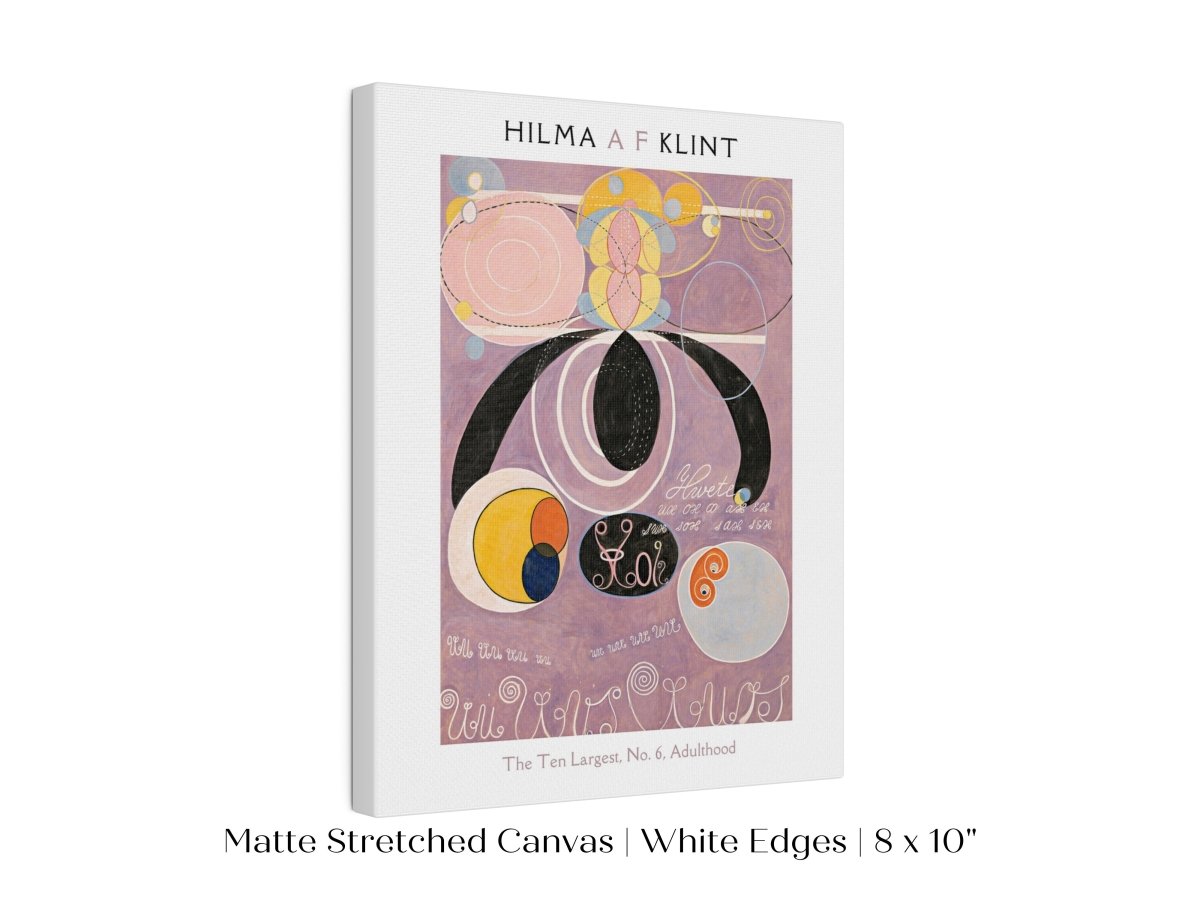 Hilma af Klint The Ten Largest | No. 6, Adulthood | P580 - Single Art Prints - Piccolo Fiore Prints