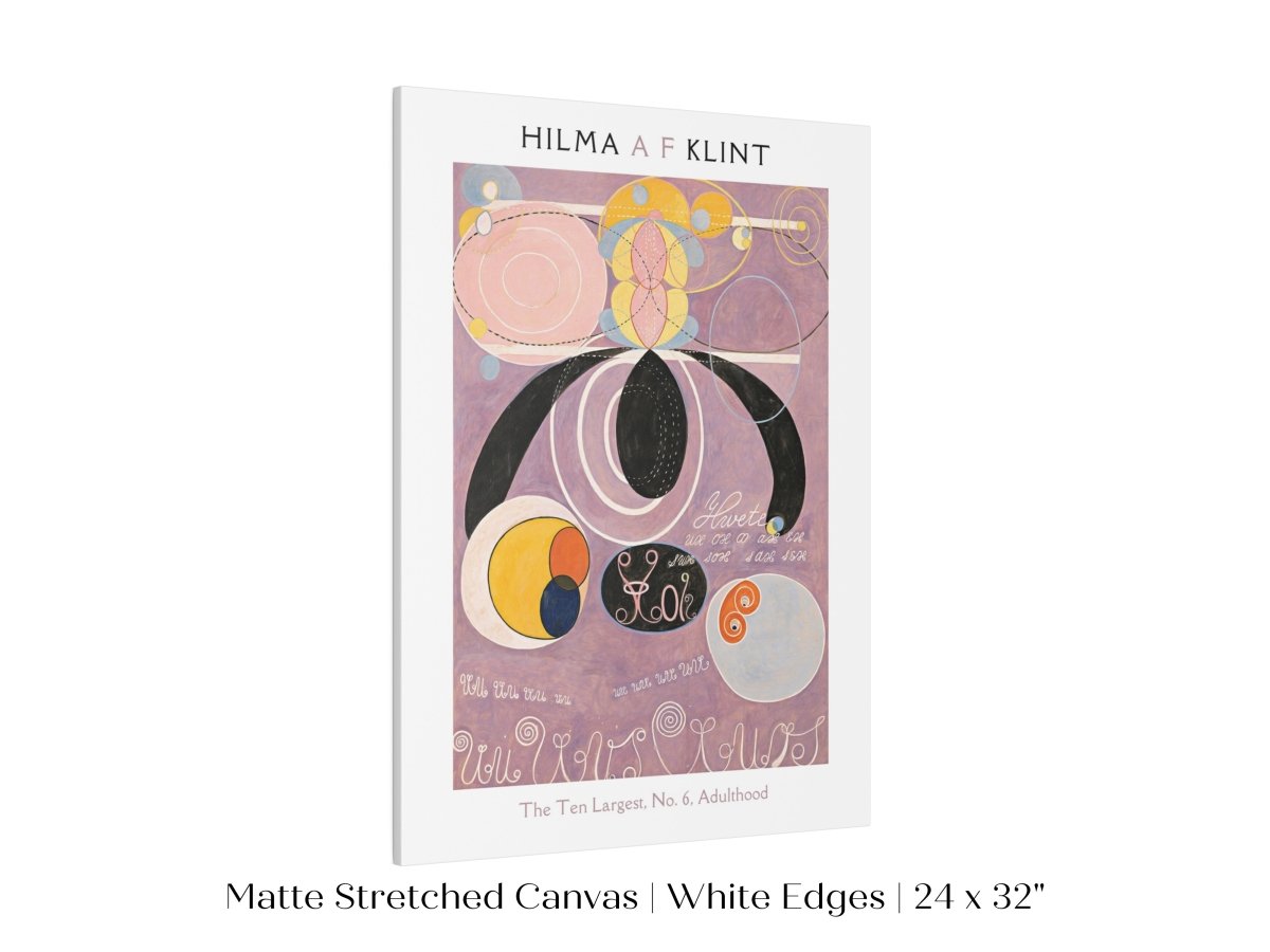 Hilma af Klint The Ten Largest | No. 6, Adulthood | P580 - Single Art Prints - Piccolo Fiore Prints