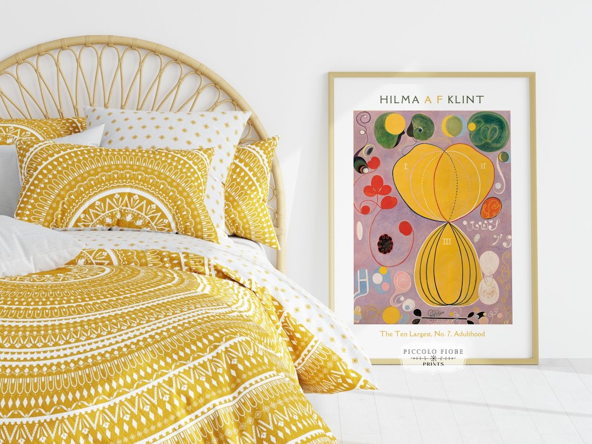 Hilma af Klint The Ten Largest | No. 7, Adulthood | P581 - Single Art Prints - Piccolo Fiore Prints