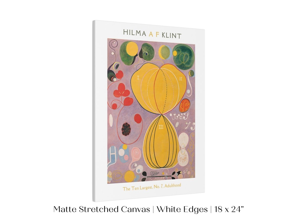 Hilma af Klint The Ten Largest | No. 7, Adulthood | P581 - Single Art Prints - Piccolo Fiore Prints