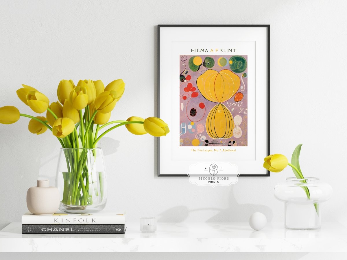Hilma af Klint The Ten Largest | No. 7, Adulthood | P581 - Single Art Prints - Piccolo Fiore Prints