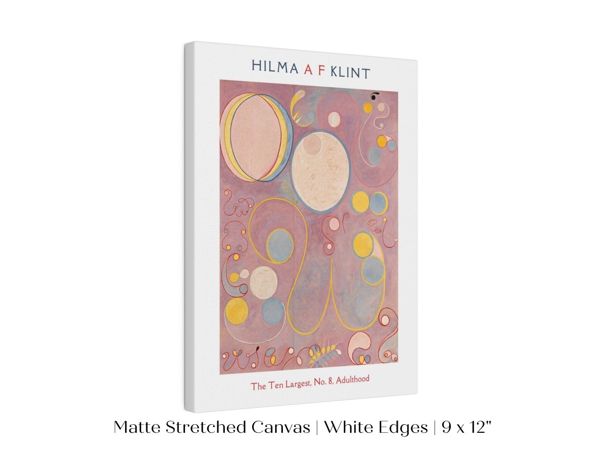 Hilma af Klint The Ten Largest | No. 8, Adulthood | P582 - Single Art Prints - Piccolo Fiore Prints
