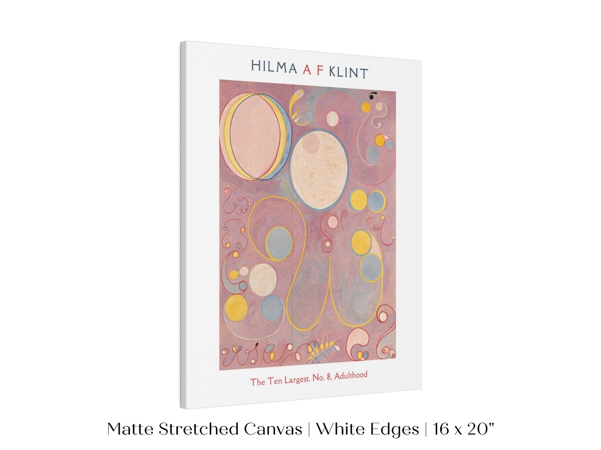 Hilma af Klint The Ten Largest | No. 8, Adulthood | P582 - Single Art Prints - Piccolo Fiore Prints
