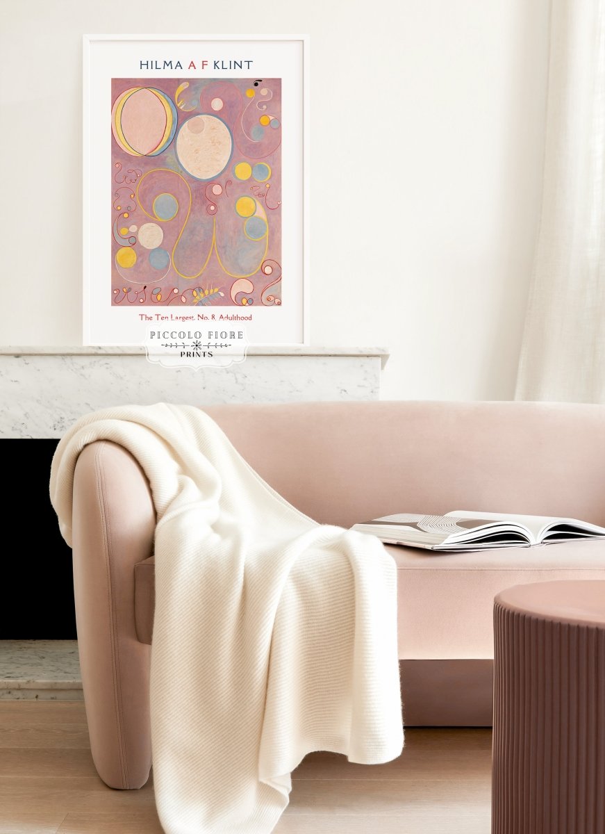 Hilma af Klint The Ten Largest | No. 8, Adulthood | P582 - Single Art Prints - Piccolo Fiore Prints