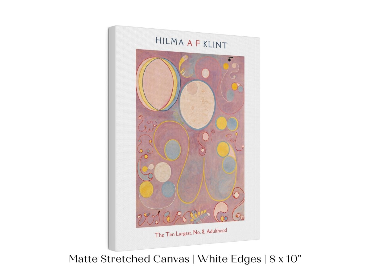 Hilma af Klint The Ten Largest | No. 8, Adulthood | P582 - Single Art Prints - Piccolo Fiore Prints
