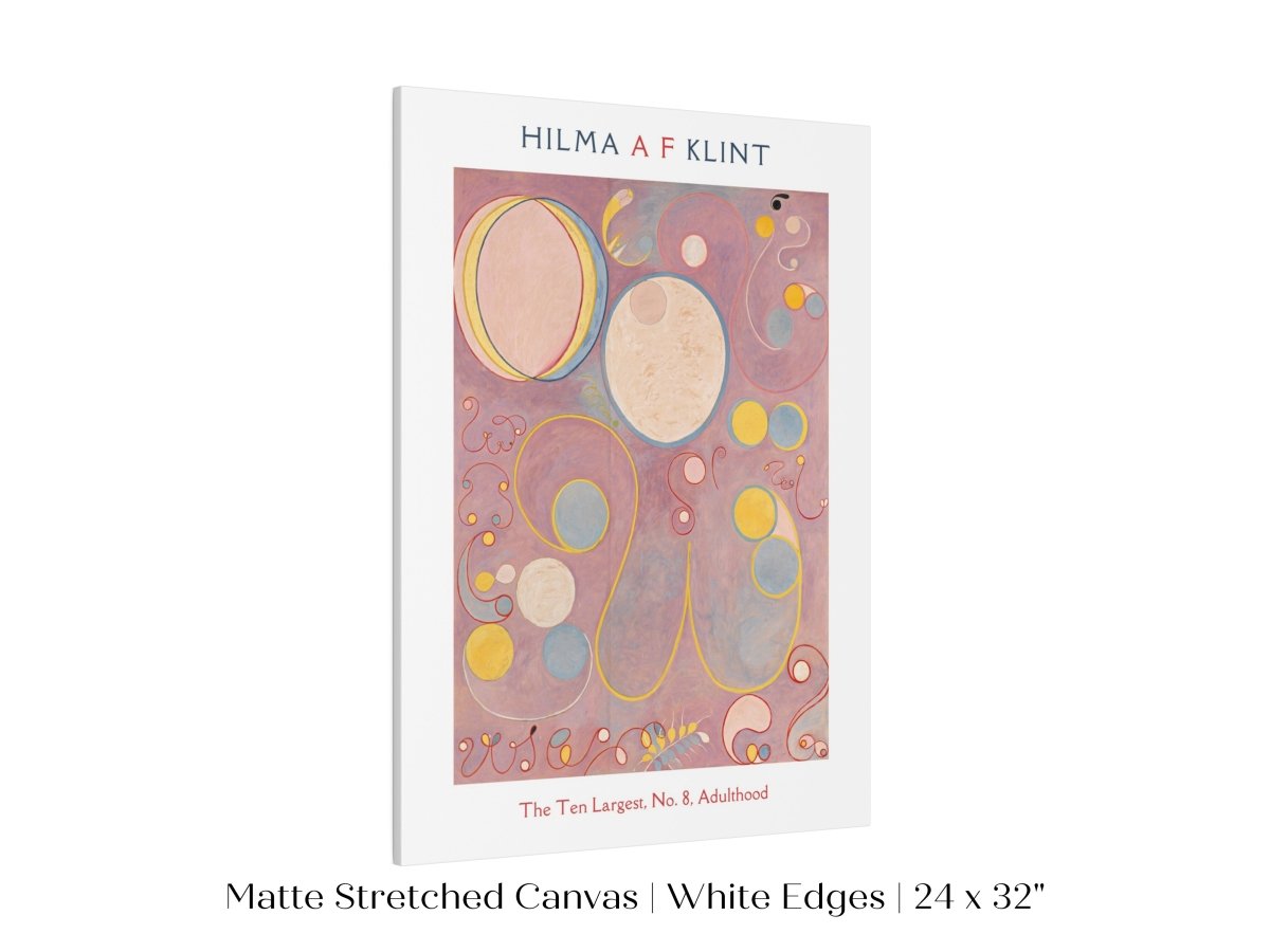 Hilma af Klint The Ten Largest | No. 8, Adulthood | P582 - Single Art Prints - Piccolo Fiore Prints