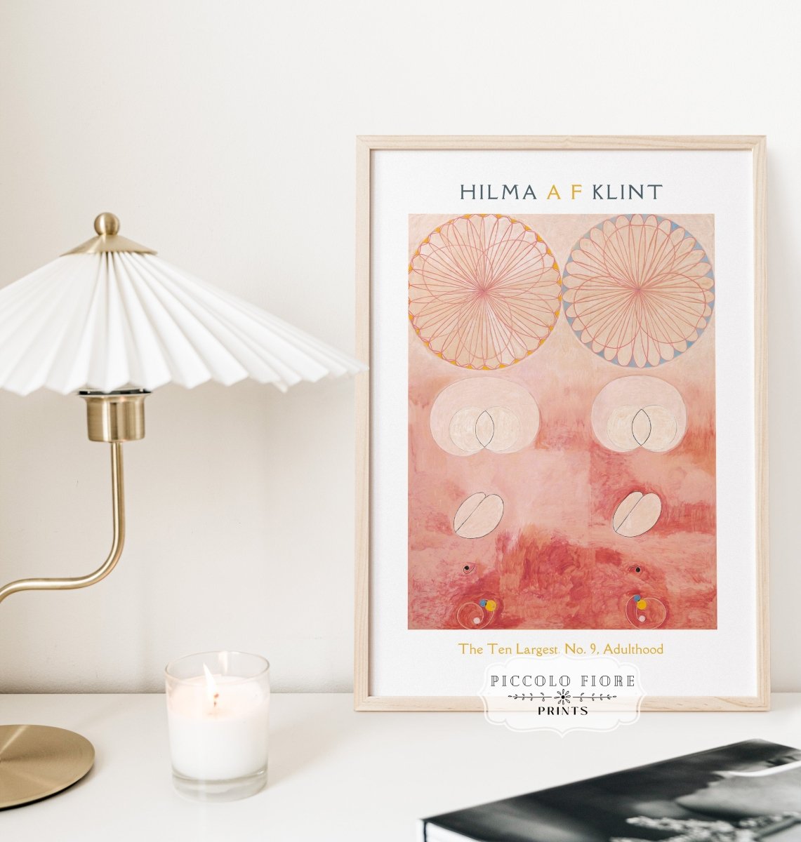 Hilma af Klint The Ten Largest | No. 9, Adulthood | P583 - Single Art Prints - Piccolo Fiore Prints