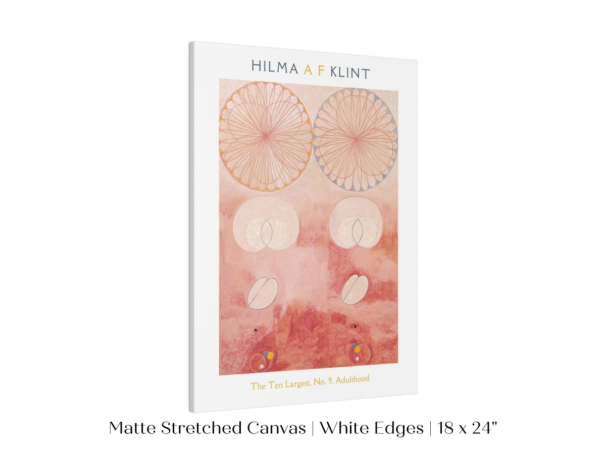 Hilma af Klint The Ten Largest | No. 9, Adulthood | P583 - Single Art Prints - Piccolo Fiore Prints