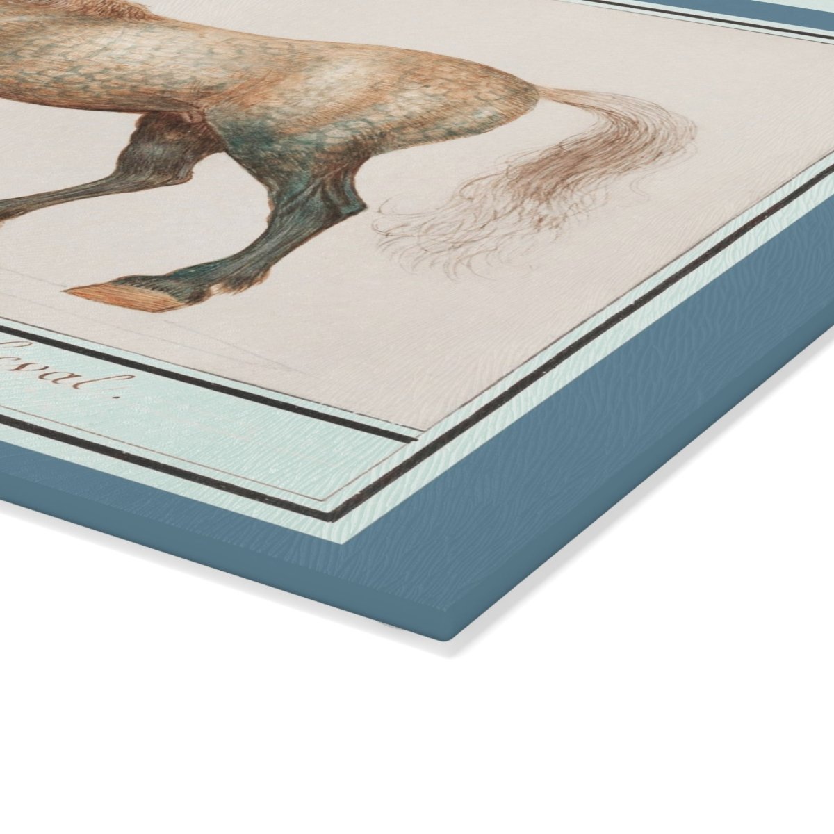 Horse | Glass Chopping Board - Glass Chopping Board - Piccolo Fiore Prints