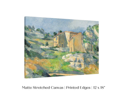 Houses in Provence | P16 - Single Art Prints - Piccolo Fiore Prints