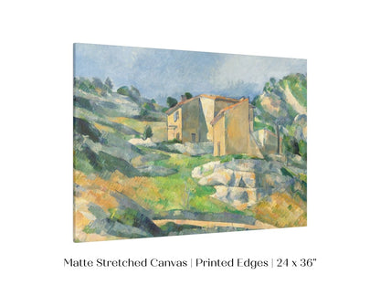 Houses in Provence | P16 - Single Art Prints - Piccolo Fiore Prints