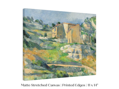 Houses in Provence | P16 - Single Art Prints - Piccolo Fiore Prints