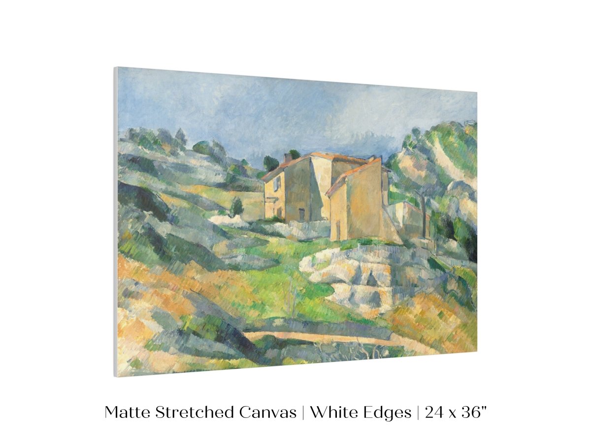 Houses in Provence | P16 - Single Art Prints - Piccolo Fiore Prints