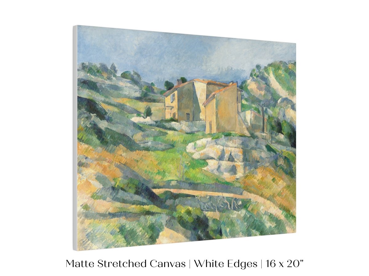 Houses in Provence | P16 - Single Art Prints - Piccolo Fiore Prints