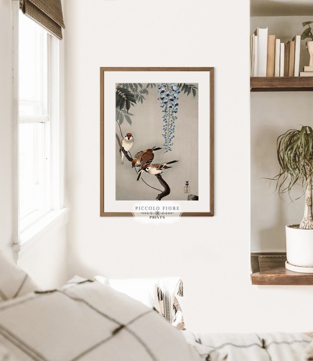 Klimt, Flowers and Birds | Gallery Wall Set | 3 Prints | S9 - 8.3 - Gallery Wall Set - Piccolo Fiore Prints