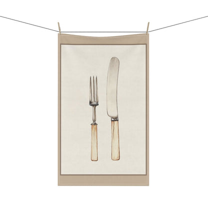 Knife and Fork | Tea Towel - Tea Towel - Piccolo Fiore Prints