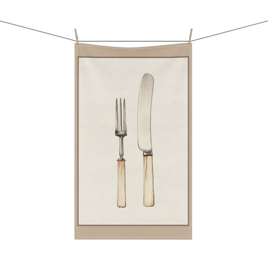 Knife and Fork | Tea Towel - Tea Towel - Piccolo Fiore Prints