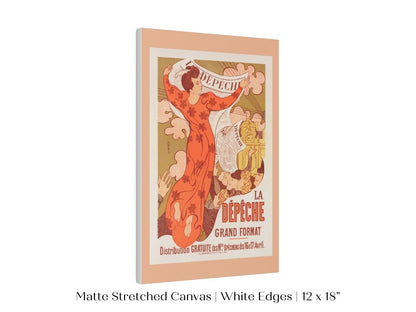 La Dépêche de Toulouse | P690 - Single Art Prints - Piccolo Fiore Prints