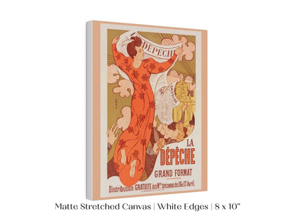 La Dépêche de Toulouse | P690 - Single Art Prints - Piccolo Fiore Prints