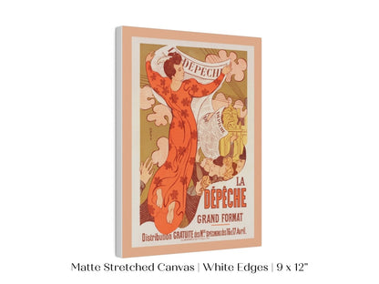 La Dépêche de Toulouse | P690 - Single Art Prints - Piccolo Fiore Prints