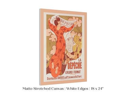 La Dépêche de Toulouse | P690 - Single Art Prints - Piccolo Fiore Prints