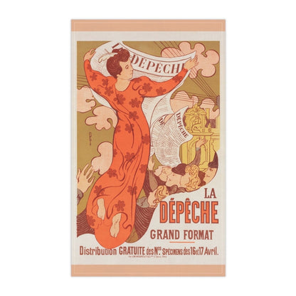 La Dépêche de Toulouse | Tea Towel - Tea Towel - Piccolo Fiore Prints