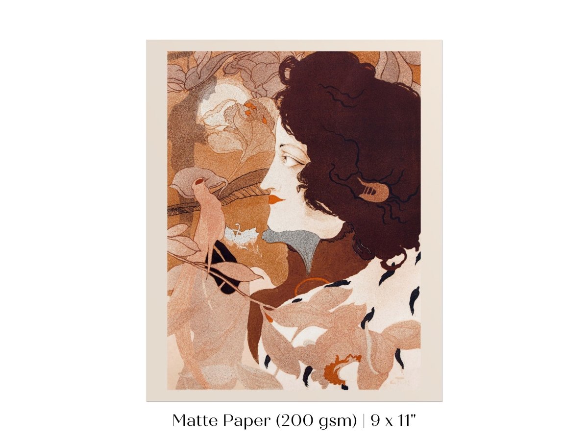 La Femme Fatale | P250 - Single Art Prints - Piccolo Fiore Prints