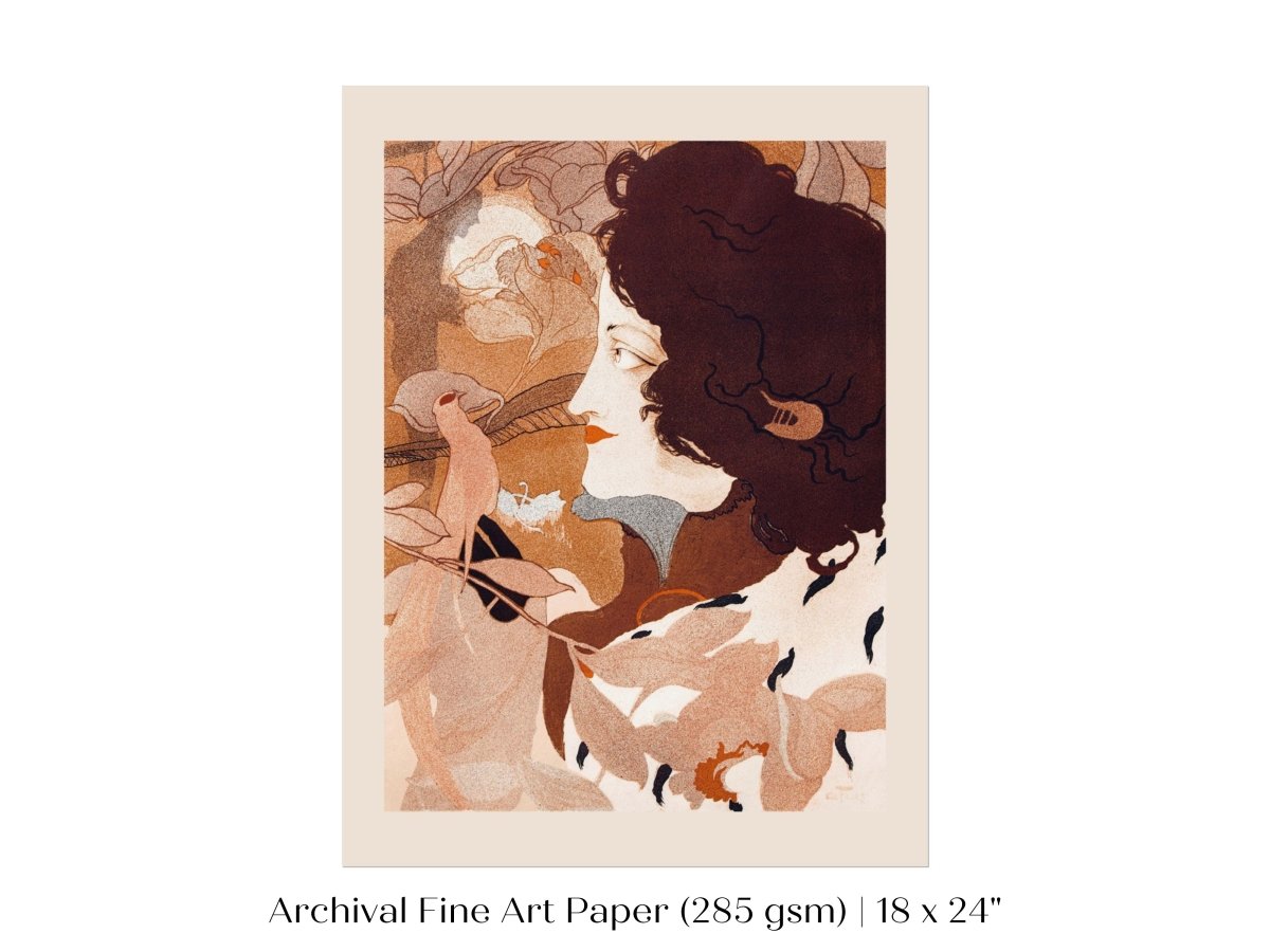 La Femme Fatale | P250 - Single Art Prints - Piccolo Fiore Prints
