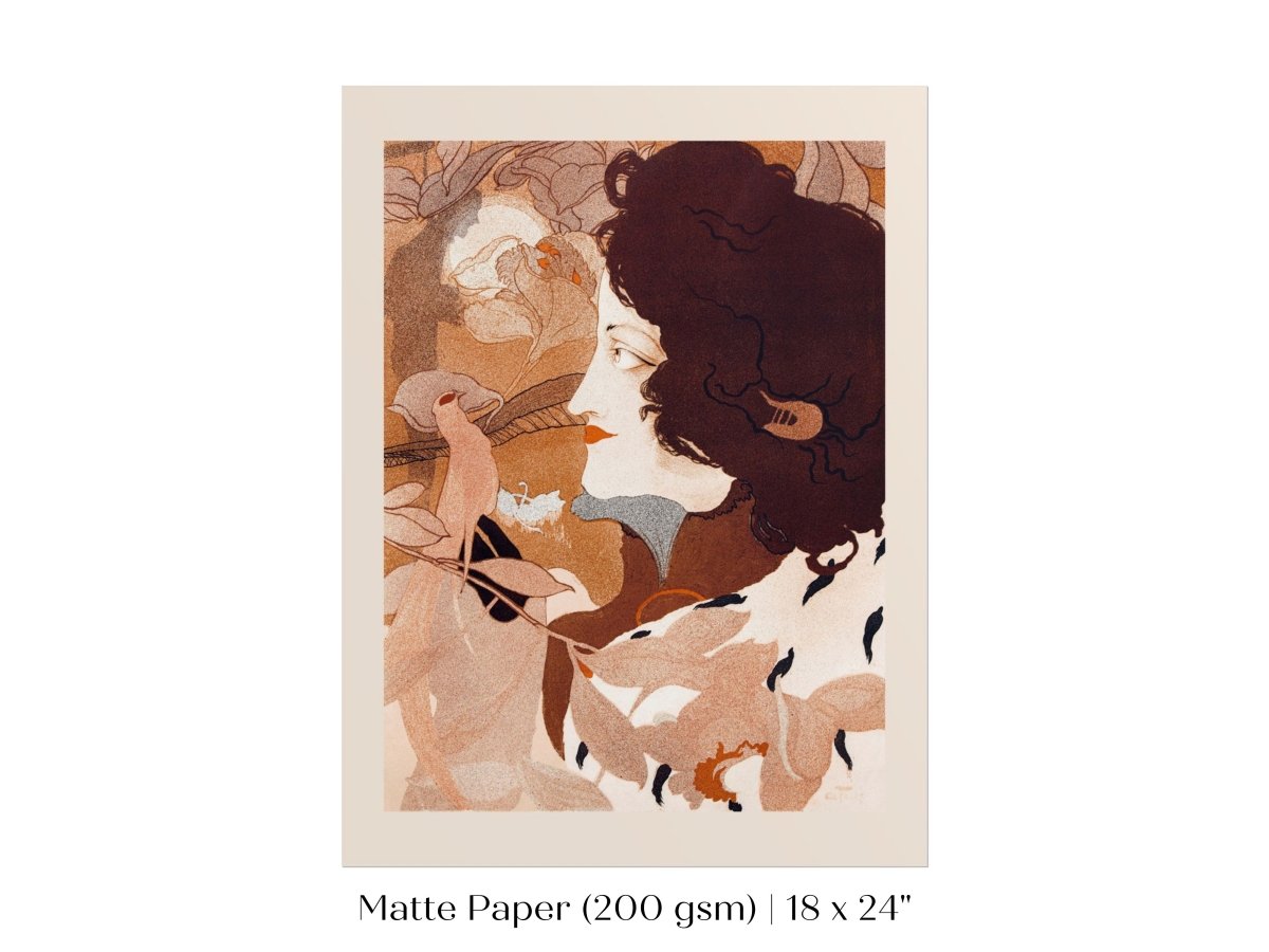 La Femme Fatale | P250 - Single Art Prints - Piccolo Fiore Prints