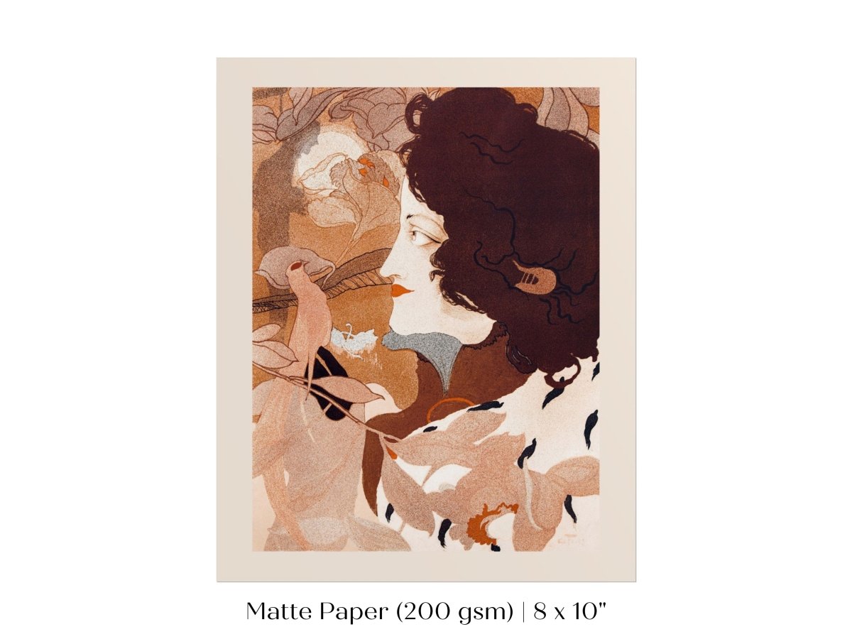 La Femme Fatale | P250 - Single Art Prints - Piccolo Fiore Prints