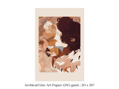 La Femme Fatale | P250 - Single Art Prints - Piccolo Fiore Prints