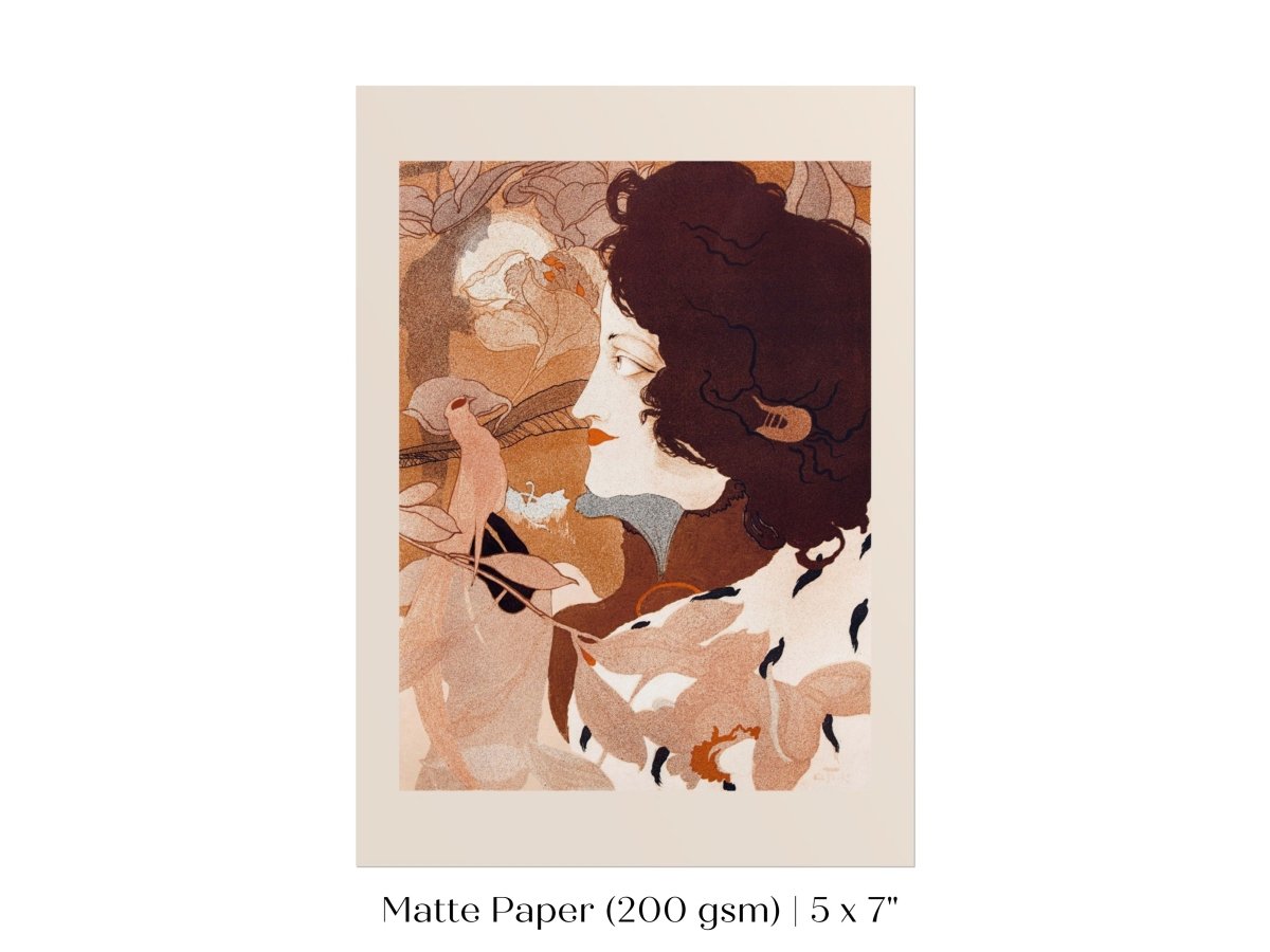 La Femme Fatale | P250 - Single Art Prints - Piccolo Fiore Prints