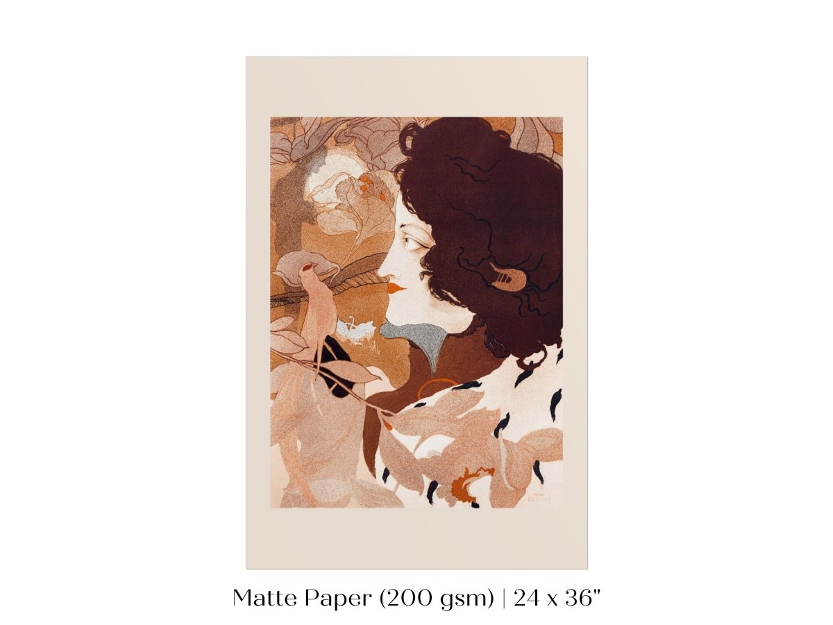 La Femme Fatale | P250 - Single Art Prints - Piccolo Fiore Prints