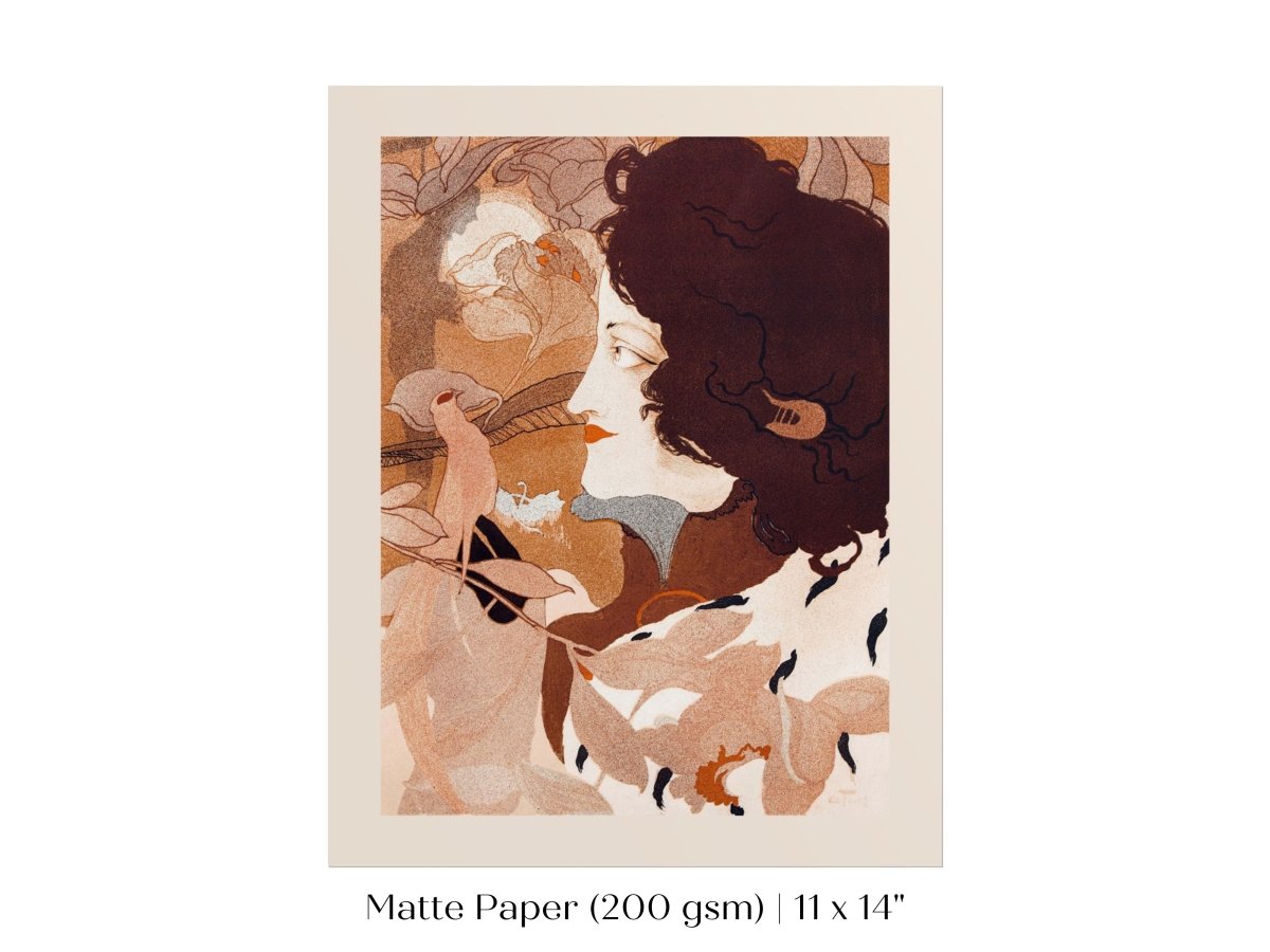 La Femme Fatale | P250 - Single Art Prints - Piccolo Fiore Prints