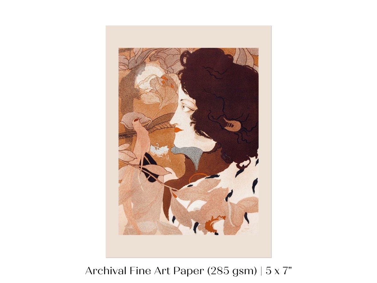 La Femme Fatale | P250 - Single Art Prints - Piccolo Fiore Prints